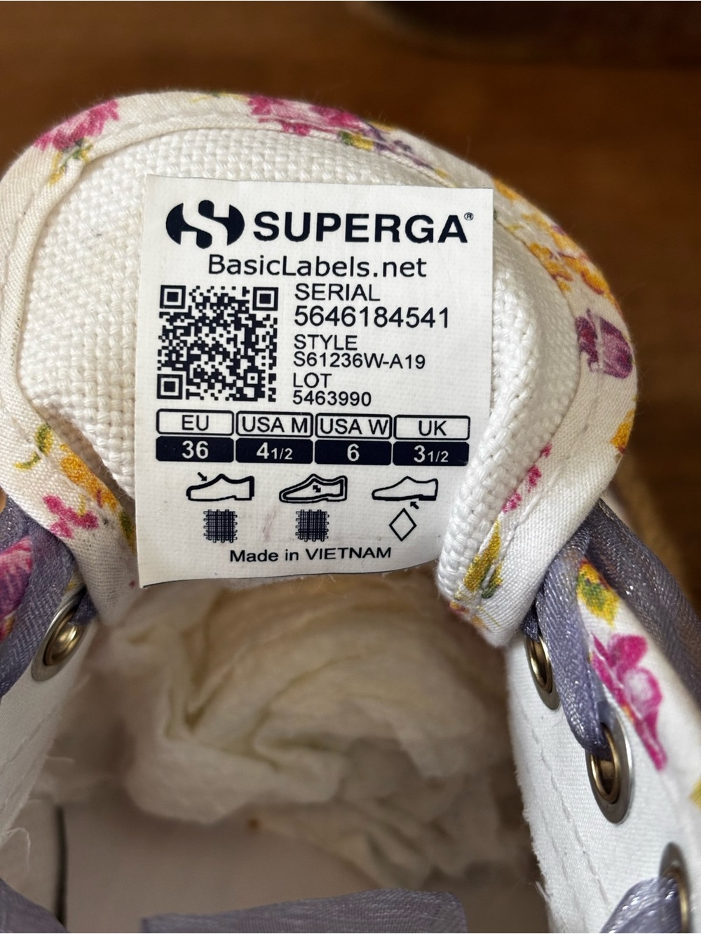 Superga x Loveshackfancy 2790 platform sneakers 6 - Picture 13 of 15
